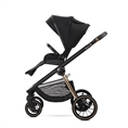Carrozzina combinata BIANCA 2in1 con cestino estivo BLACK